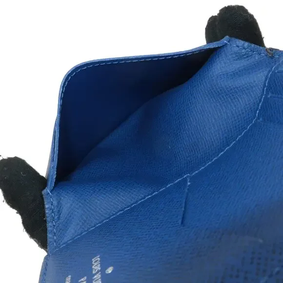 💎✨BEAUTIFUL✨💎Authentic Louis Vuitton Taiga Rama Organizer Depoche Card Case - Picture 12 of 15